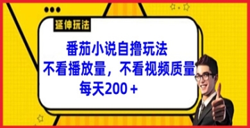 【创业好项目】番茄小说赚钱教程：专业指导，助你轻松月入过万，成为赚钱高手