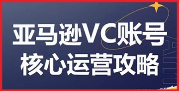 【创业好项目】亚马逊VC账号核心玩法解析，实战经验拆解产品模块运营技巧，提升店铺GMV，有效提升运营利润