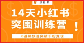 【创业好项目】14天小红书训练营实战分享：从新手到高手，掌握引流与赚钱的精髓！