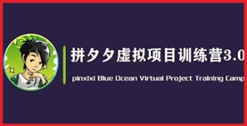 【创业好项目】开启蓝海平台财富之门：黄岛主·拼多多虚拟变现3.0虚拟项目实操攻略