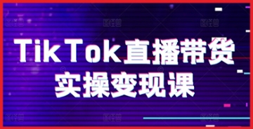 【创业好项目】TikTok直播带货实操变现课：如何通过系统起号和科学复盘，实现高效变现与团队搭建