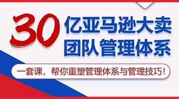 【创业好项目】30亿亚马逊大卖团队管理体系，一套课，帮你重塑管理体系与管理技巧